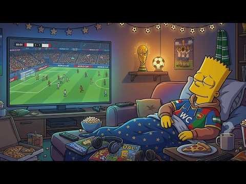 Late Night Football Chill 💤 Bart’s Sleepy Lofi 😴 Beats to Overthink / Relax to