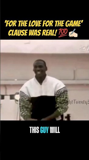 Inside Michael Jordan’s contract: Diane Sawyer highlights the iconic ‘Love for the Game’ clause 💯✍🏻🐐