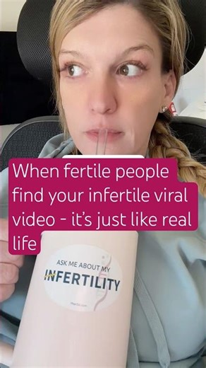When your #infertile video goes viral with the #fertile people -the comments are just like real life