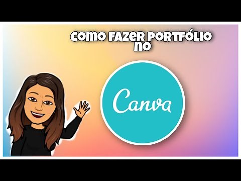 TUTORIAL- Como fazer portfólio no CANVA