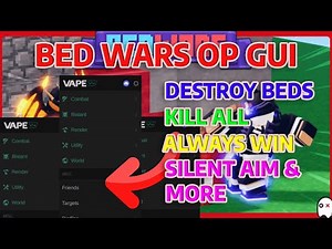 PASTEBIN! ROBLOX BEDWARS OP NEW SCRIPT (2024)