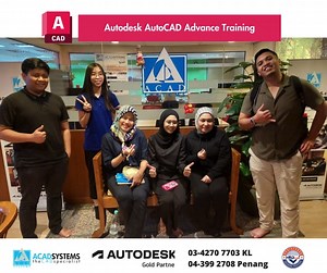 Unlock Your Potential with Autodesk AutoCAD Advance Training We are honored to had the opportunity to share our knowledge and experience with a team from construction company. Your active participation and engagement have made the training sessions truly rewarding. ❓Are you interested in any Autodesk training programs, such as AutoCAD, Inventor, or 3ds Max? We offer a wide range of training options to suit your needs! Connect with us: 📞 Call us at 03-4270 7703 (KL) | 04-399 2708 (PENANG) 🌐 Inq