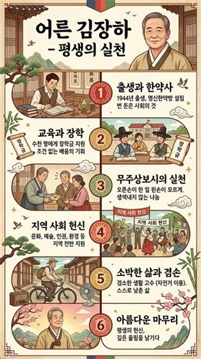 ​자신에게는 혹독하고, 세상에는 따뜻했던 사람
