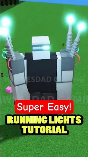 Roblox Build a Boat for Treasure Tutorial Super Easy Running Lights Mechanics #babft #roblox