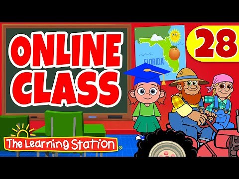 Online Class for Kids #28 ♫ Boom Chicka Boom Graduation ♫ by The Learning Station