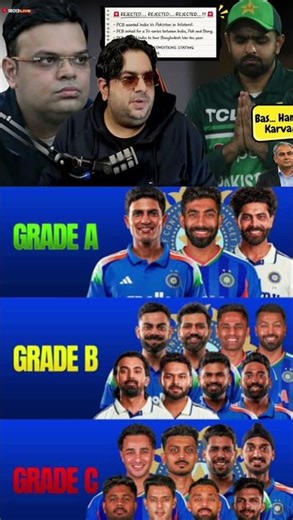 Team India All Grade A B C Player