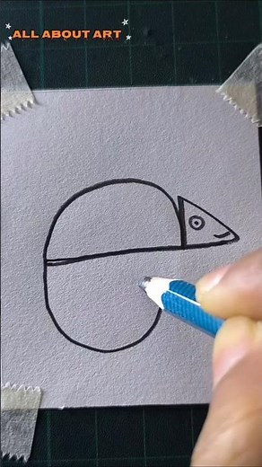 how to draw a chameleon for beginners