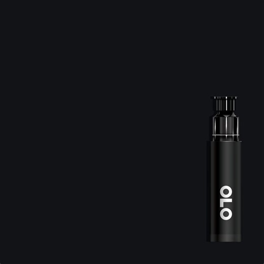 OLO Brush Replacement Cartridge, BK Blue Black