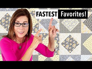 My Top Picks for Fast & Easy Quilt Tops LIVE PLUS Q&A