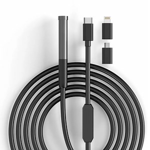 [Hot Item] New USB Borescope Inspection Camera Snake Camera Soft Android Endoscope IP67 8mm Diameter with 8 LED