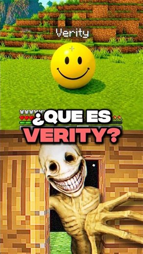 WHAT IS VERITY? (MINECRAFT HORROR MOD) #shorts #minecraft #minecraftmods