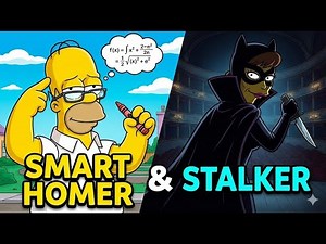 Simpsons Funny Moments | Smart Homer & The Deadly Stalker