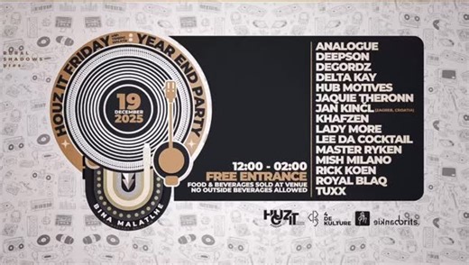 LADY MORE LIVE AT HOUZ IT FRIDAY YEAR END PARTY 2025 | DEEP HOUSE MUSIC MIX Full Video Available On YouTube https://youtu.be/HLgqhk3-Luc | Rural Shadows