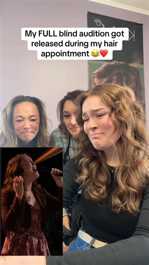 Aubrey Nicole Official on Instagram: "So happy to have my full blind audition for everyone to see now! AND I’m so happy I got to share it with my mom and my cousin! Thank you all for the love, CANT WAIT for the playoffs this upcoming week!!! • Thank you @nbcthevoice for this opportunity Thank you @reba for taking the chance on me Thank you @camcountry for this beautiful song Thank you @kellybeacham and @emilytaylorhairandlash (even while you were doing my hair) for sharing this moment with me! T