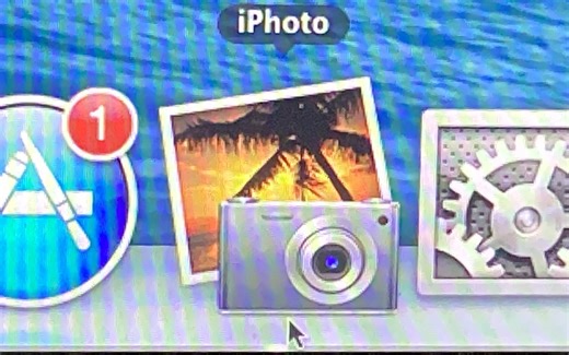 MacBook iLife套件iPhoto 实机演示。