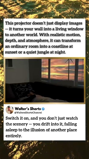 This Projector Turns Your Wall Into Another World