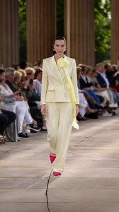 A touch of glamour on our runway with the new Marc Cain Glam collection. ✨ | Marc Cain