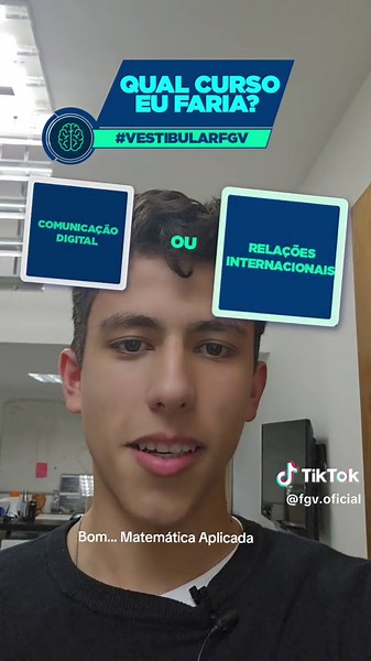 Escolha seu curso no Vestibular FGV com filtros