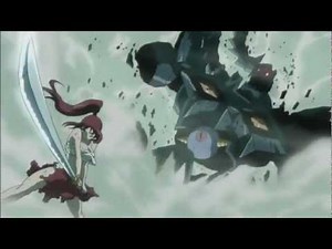 Erza victory vs 100 Demons 167