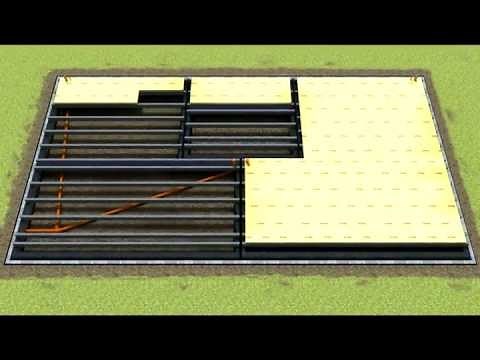 How to Install insulation block and beam floors, TETRiS eco-friendly thermal flooring system