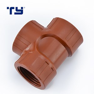 [Hot Item] High Temperature Resistance Plastic Pipe Fitting Pph Sheet Pph Threaded Tee