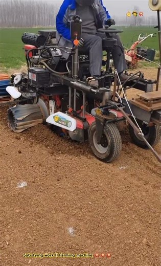 Homemade Agriculture Machine, Creative Farming Machine, DIY, Farming Bed Making 🌿🌱