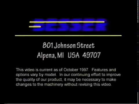 Besser V3-12 Mold Installation & Machine Adjustments