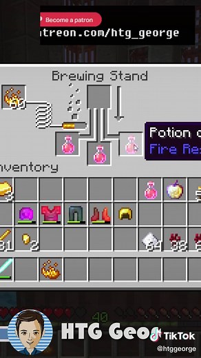 How to Brew a Fire Protection Potion in Minecraft