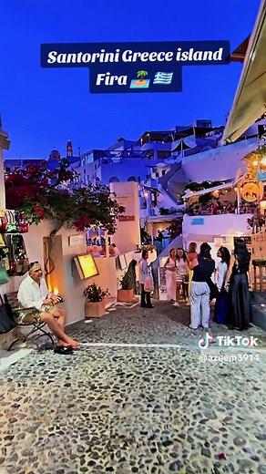 Santorini Greece island Fira travel guide