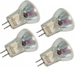 4Pcs MR8 12V 5W10w Halogen Light Bulb 6v 5w Mr8 20w 35W Bi-Pin Base 3200K Warm White Mini Spotlight,12V,35W