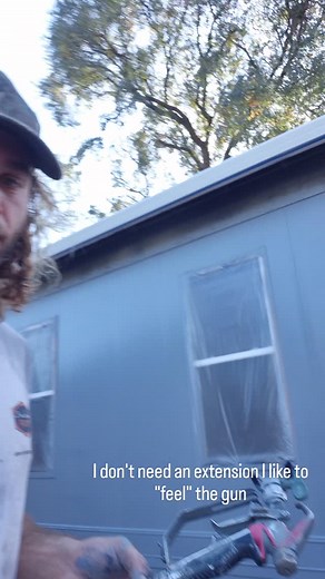 One of the first Boxables in California I could actually be the first one to paint one in California! Quite a few challenges as there are several different types of materials on this unit Color is Anchors Away Sherwin-Williams The Titan 440 did all the work | Cody Kenney