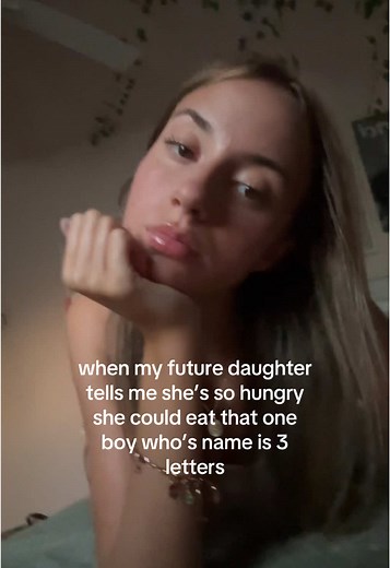 When My Future Daughter Says She's So Hungry
