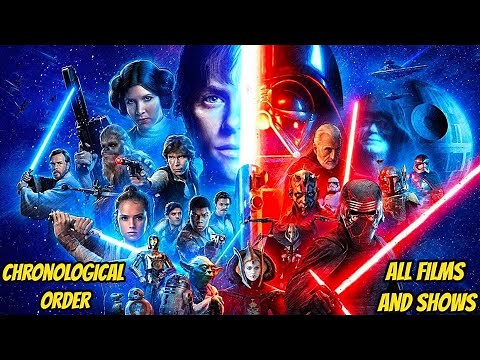 All Star Wars Films And Shows In Chronological Order