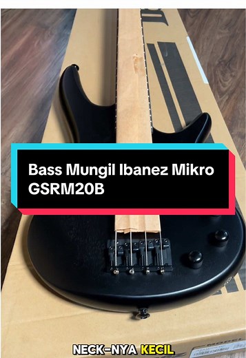 Ibanez Mikro GSRM20B: Bass Kecil yang Ramah untuk Pemula