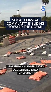 New research from NASA shows that the Palos Verdes Peninsula, an area in the South Bay and home to cities like Rancho Palos Verdes, Rolling Hills Estates and San Pedro, is shifting toward the ocean. https://trib.al/h2vfQVn | KTLA 5 News