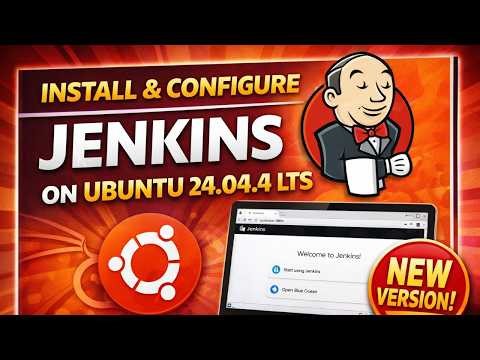 How to Install & Configure Jenkins on Ubuntu 24.04.4 LTS – Complete Beginner Guide (Latest Version!)