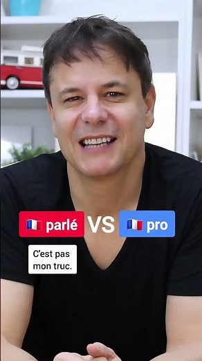 Français parlé VS Français professionnel (2) #shorts