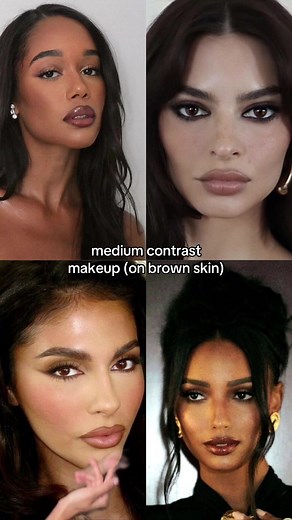 Medium Contrast Makeup Tutorial for Brown Skin