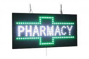 Watch Pharmacy Sign, TOPKING, Signage, LED, Neon, Open, Store, Window, Shop, Business, Display on Amazon Live