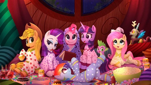 MLP同人漫画-太近了