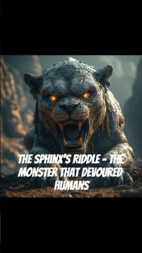 The Sphinx’s Riddle – The Monster That Devoured Humans