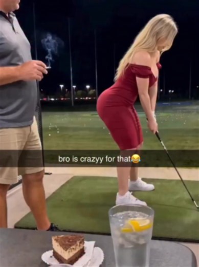 Wait for the surprise #golf #golftiktok #golfplayer #sports #fitnessgoals #gym