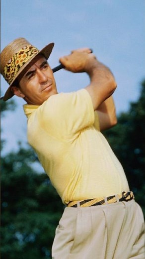 Sam Snead is a great player 🏌️ #golfswing #golftechnique