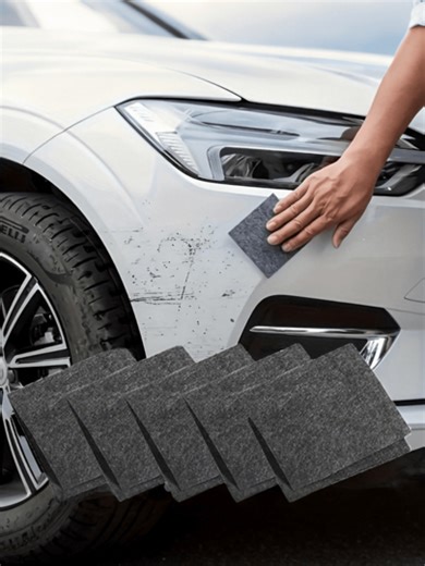 5/1pc Nano Scratch Repair Cloth, Quickly Removes All Vehicle Scratches, Ultra-Fine Fiber, Suitable For Cars, Trucks, Motorcycles And RVs, Scratch Repair, Quick Polishing And Scratch Removal, Fiber Cloth For Automotive Maintenance, No Battery Required, Suitable For Cleaning And Polishing Car Paint, Scratch Repair Cloth, Vehicle Beautification | SHEIN