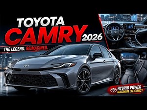 🔥 2026年新型トヨタ カムリ 完全レビュー 内装 外装 性能を徹底解説