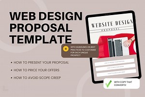 Proposal Template for Web Designers - Etsy Australia