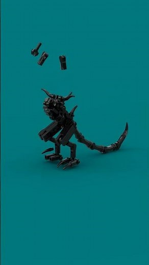 LEGO | MOC | Aliens Xenomorph Queen (Minifigure Scale) (Free Instructions)