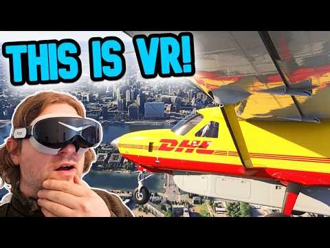 MSFS 2024 City Update 14 LOOKS REAL! Pimax Dream Air & DOF Reality H4 | Black Square Caravan Pro