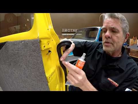 1955-59 Chevy & GMC Truck Door Seal Install