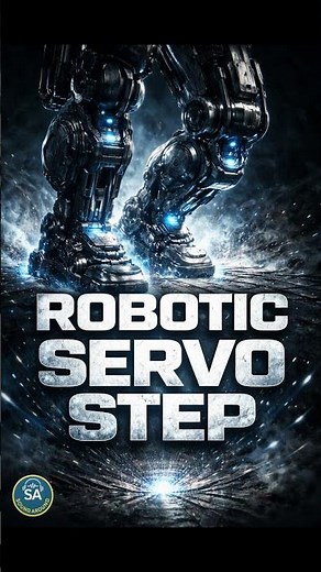 🎧 Robotic Servo Step Sound Effect | Mechanical Movement #Shorts